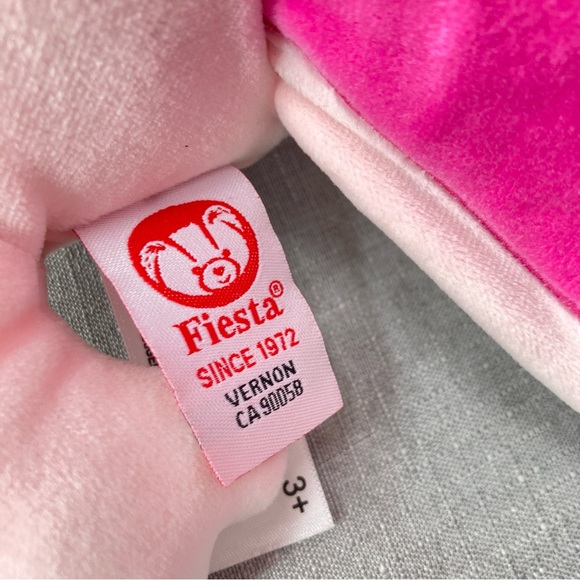 Fiesta Snugglies Axolotl 2018 Plush 10.5" Pink Stuffed Animal A71504 clean - Picture 6 of 9